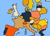Europe: Fill the map educational game
